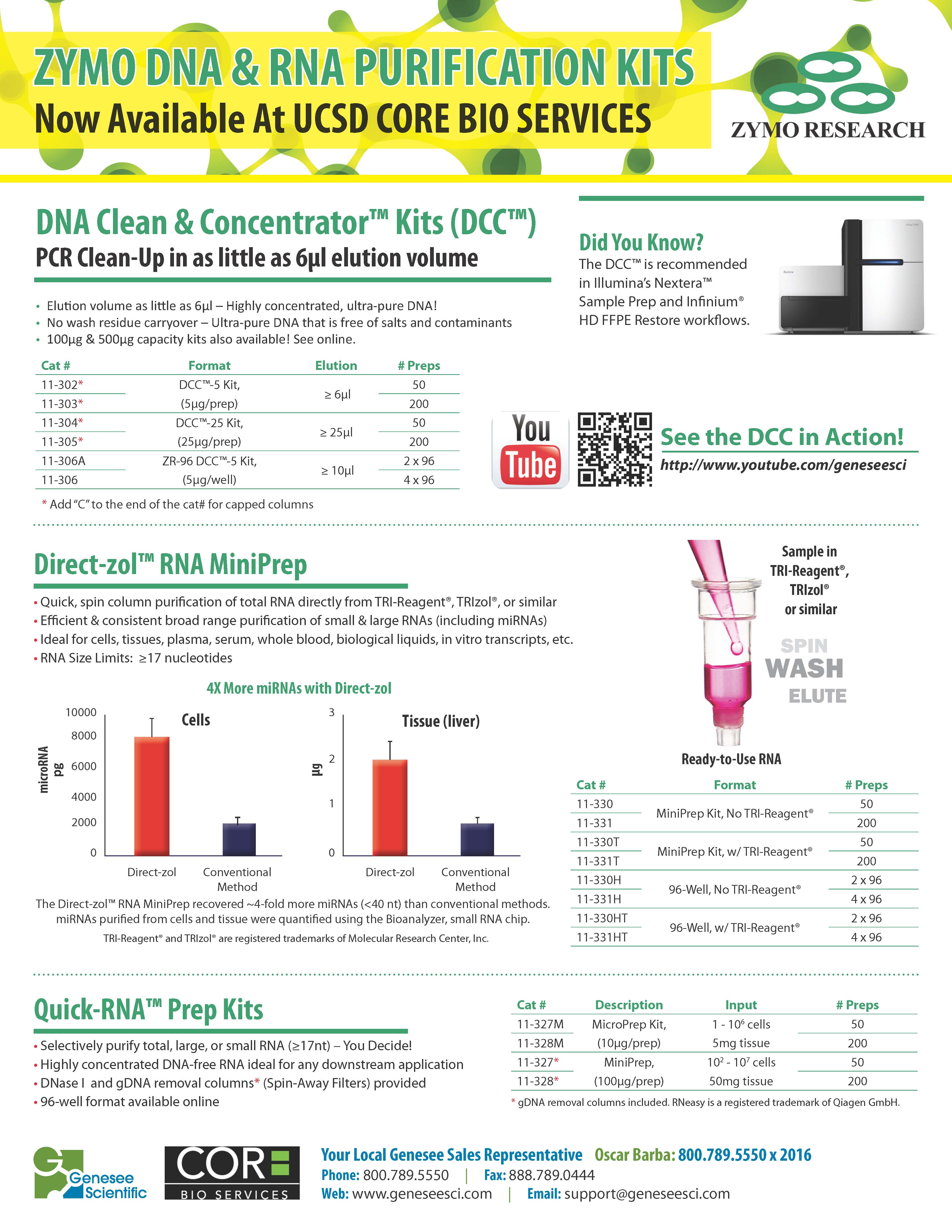 UCSD Core Bio Services